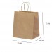 Sacola Kraft Natural 27x20x33cm - Pacote Com 10 Unidades