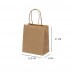 Sacola Kraft Natural 13,5x8x21cm - Pacote Com 10 Unidades