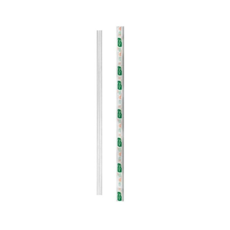 Canudo Biodegradavel Its Bio Comum Cristal Sache De Papel 6mmX29,5cm Strawplast - Caixa Granel Com 3000 Unidades Canudo Biodegradavel Its Bio Comum Cristal Sache De Papel 6mmX29,5cm Strawplast - Caixa Granel Com 3000 Unidades