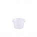 Pote Redondo Com Tampa 250ml Prafesta - Pacote Com 24 Conjuntos