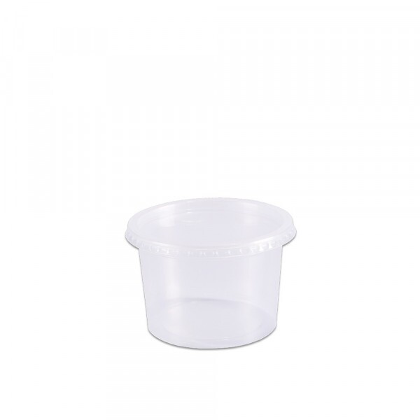 Pote Redondo Com Tampa 500ml Prafesta - Pacote Com 24 Conjuntos Pote Redondo Com Tampa 500ml Prafesta - Pacote Com 24 Conjuntos