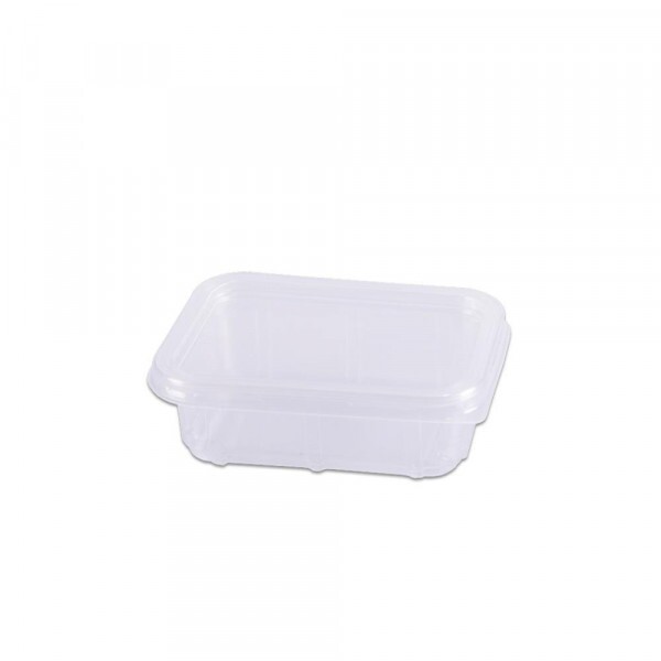 Pote Retangular Com Tampa 150ml Prafesta - Pacote Com 20 Conjuntos Pote Retangular Com Tampa 150ml Prafesta - Pacote Com 20 Conjuntos