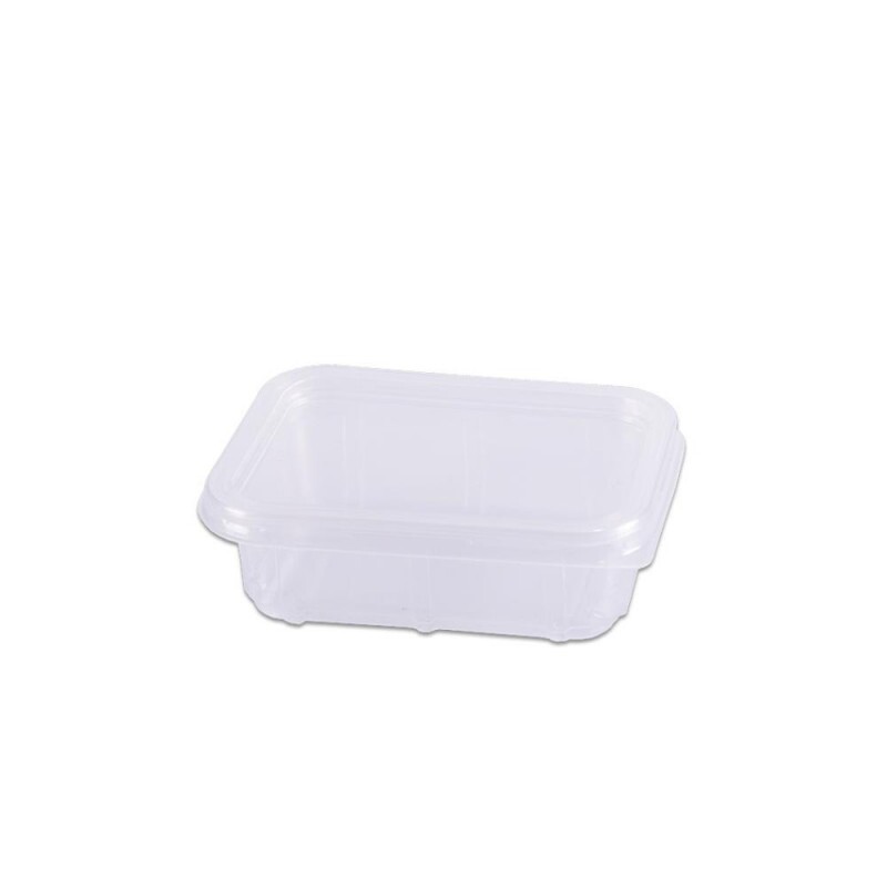 Pote Retangular Com Tampa 150ml Prafesta - Pacote Com 20 Conjuntos Pote Retangular Com Tampa 150ml Prafesta - Pacote Com 20 Conjuntos