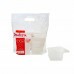 Pote Quadrado Com Tampa 500ml Prafesta - Pacote Com 20 Conjuntos Pote Quadrado Com Tampa 500ml Prafesta - Pacote Com 20 Conjuntos