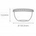 Pote Bowl Com Sobretampa 750ml Prafesta - Pacote 20 Unidades