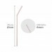 Canudo Biodegradavel Its Bio Flexivel Cristal Sache De Papel 6mmX21cm Strawplast - Pacote Com 100 Unidades Canudo Biodegradavel Its Bio Flexivel Cristal Sache De Papel 6mmX21cm Strawplast - Pacote Com 100 Unidades