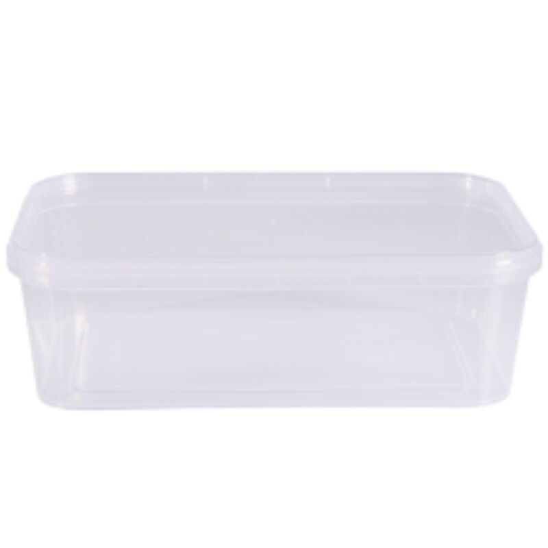 Pote Com Lacre Retangular 500ml Prafesta - Pacote Com 100 Unidades