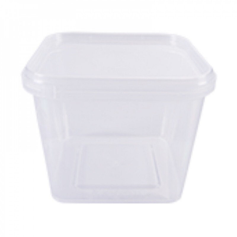 Pote Com Lacre Quadrado 250ml Prafesta - Pacote Com 135 Unidades