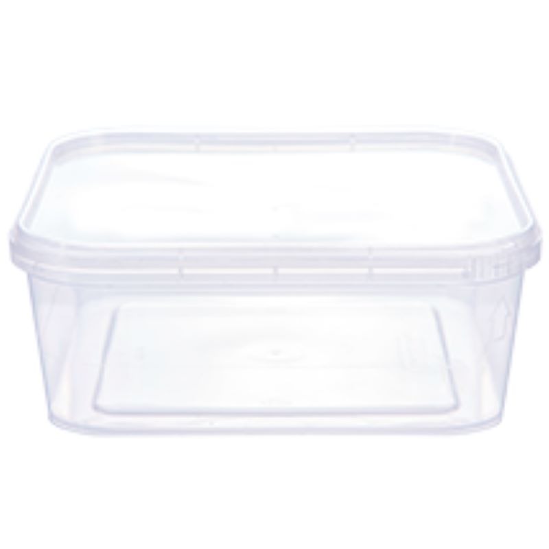 Pote Com Lacre Quadrado 400ml Prafesta - Pacote Com 10 Unidades Pote Com Lacre Quadrado 400ml Prafesta - Pacote Com 10 Unidades