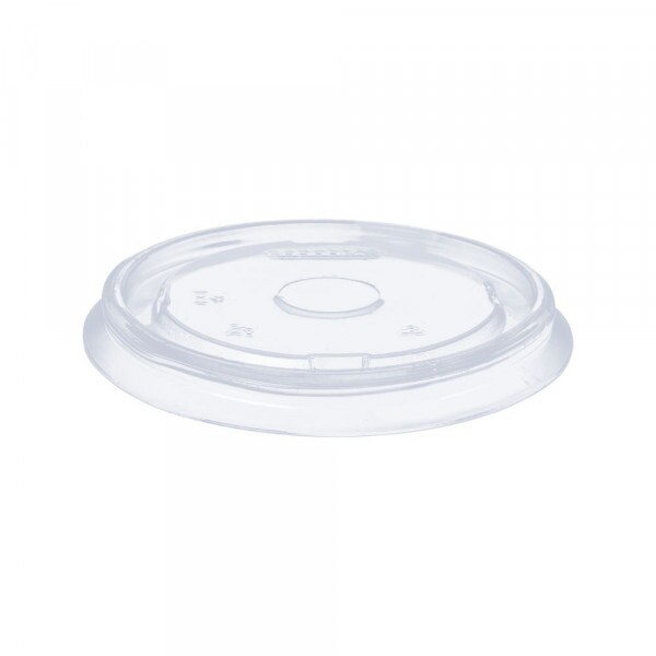 TCT-300 - Tampa Plastica Transparente PP Para Copo Isopor 300ml Copobras - Pacote Com 50 Unidades