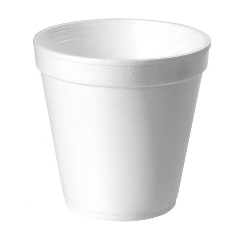 PT-480 Pote Termico Isopor EPS 480ml Copobras - Pacote Com 25 Unidades