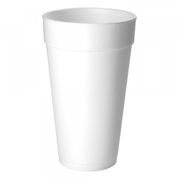 CCT-600 - Copo Termico Isopor EPS 600ml Copobras - Pacote Com 25 Unidades