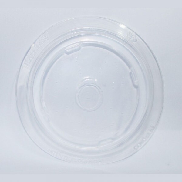 TCT-360 Tampa Plastica Transparente PP Para Pote Isopor 360ml Copobras - Pacote Com 50 Unidades