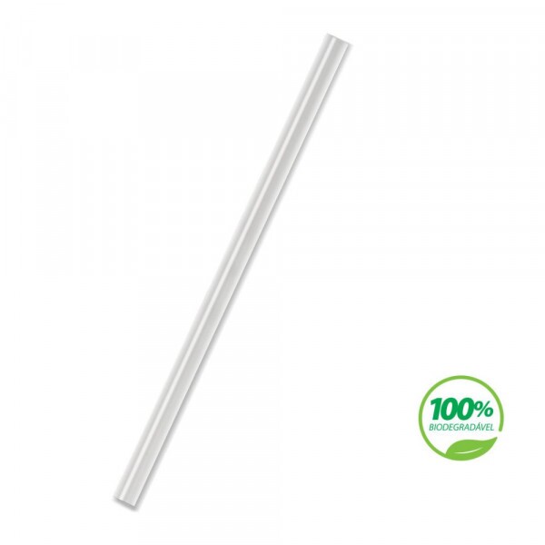 CB-537 - Canudo Drink Biodegradavel Translucido 160x5,8mm Cropac - Pacote Com 100 Unidades CB-537 - Canudo Drink Biodegradavel Translucido 160x5,8mm Cropac - Pacote Com 100 Unidades