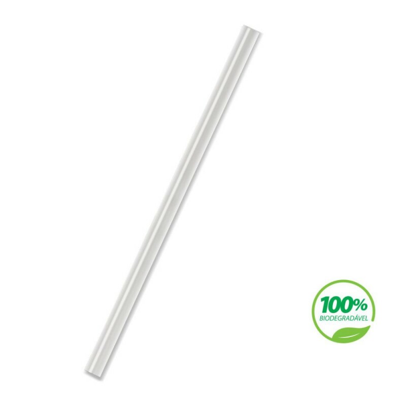 CB-537 - Canudo Drink Biodegradavel Translucido 160x5,8mm Cropac - Pacote Com 100 Unidades CB-537 - Canudo Drink Biodegradavel Translucido 160x5,8mm Cropac - Pacote Com 100 Unidades