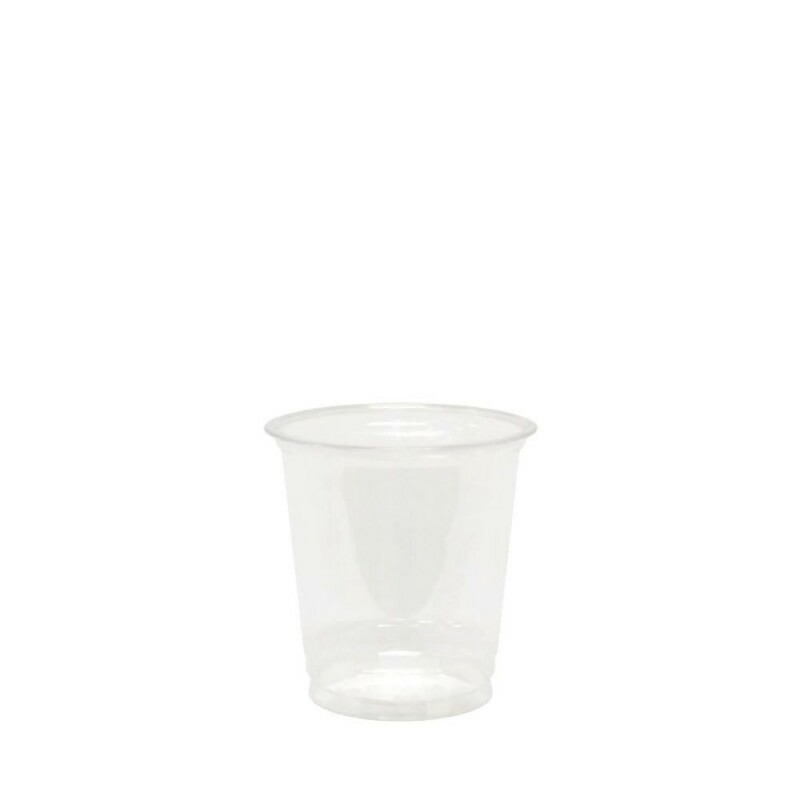 Copo PET Cristal 240ml Monouso - Pacote Com 50 Unidades