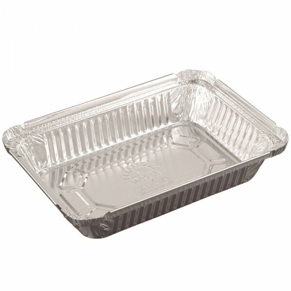 Bandeja retangular com tampa cartao 750ml com 100 Wyda