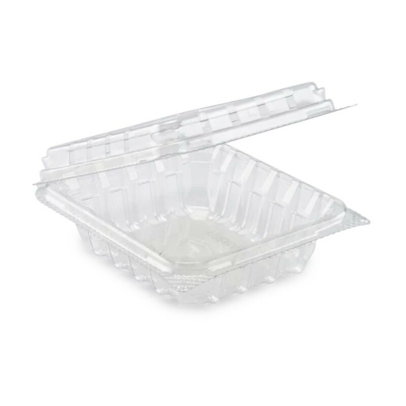 F 111 - Pote PET Retangular 250ml Tampa Acoplada Fibraform - Caixa Com 200 Unidades F 111 - Pote PET Retangular 250ml Tampa Acoplada Fibraform - Caixa Com 200 Unidades