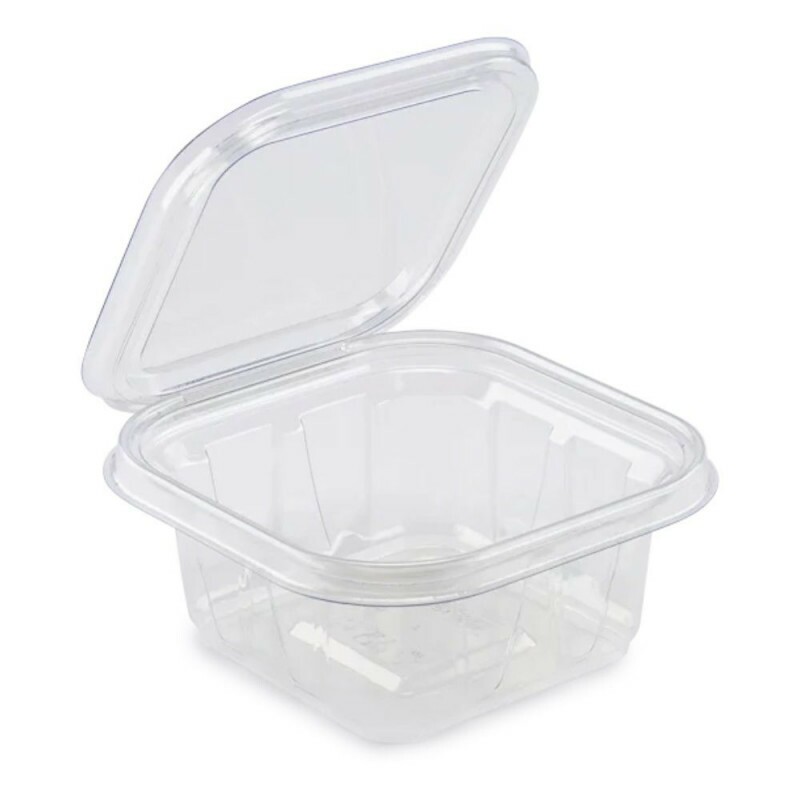F 732 - Pote Quadrado Com Lacre 350ml Fibraform - Caixa Com 100 Unidades F 732 - Pote Quadrado Com Lacre 350ml Fibraform - Caixa Com 100 Unidades