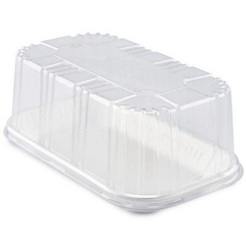 FF64 CT A - Bandeja Isopor Branca Tampa PET Alta Fibraform - Caixa Com 100 Conjuntos FF64 CT A - Bandeja Isopor Branca Tampa PET Alta Fibraform - Caixa Com 100 Conjuntos