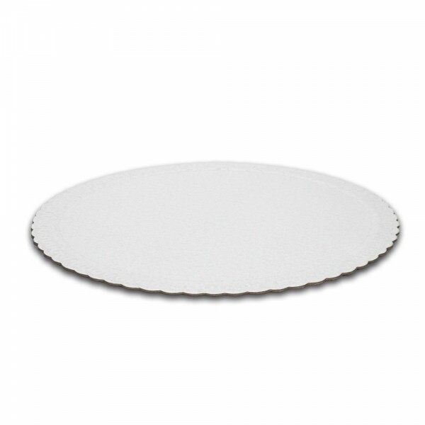 Cake Board Branco Redondo 220mm Niagara - Pacote Com 10 Unidades Cake Board Branco Redondo 220mm Niagara - Pacote Com 10 Unidades