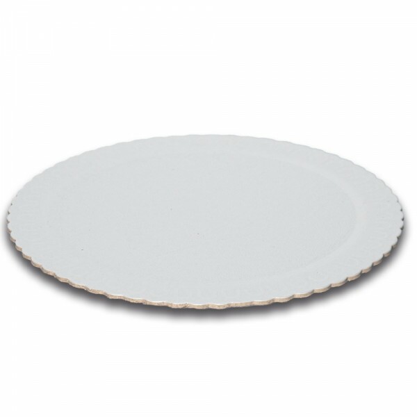 Cake Board Branco Redondo 240mm Niagara - Pacote Com 10 Unidades
