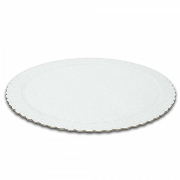 Cake Board Branco Redondo 280mm Niagara - Pacote Com 10 Unidades Cake Board Branco Redondo 280mm Niagara - Pacote Com 10 Unidades
