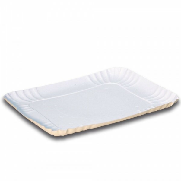 Bandeja Papelao Branca 25 Niagara - Pacote Com 200 Unidades Bandeja Papelao Branca 25 Niagara - Pacote Com 200 Unidades