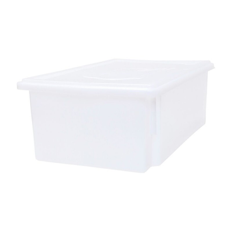 Caixa Plastica Organizadora Com Tampa 53,5x32,8x18cm Dekacron Caixa Plastica Organizadora Com Tampa 53,5x32,8x18cm Dekacron