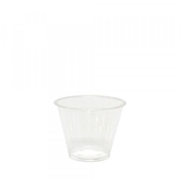 Copo PET Cristal 270ml Monouso - Pacote Com 50 Unidades
