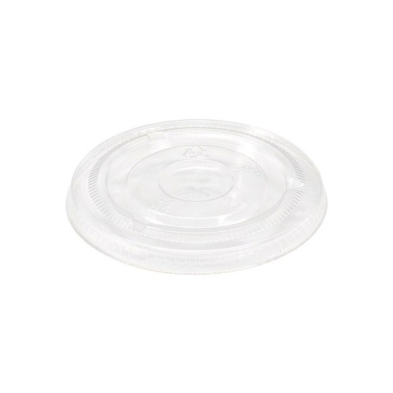 Tampa Plana Plastica Com Furo 92mm Monouso - Pacote Com 50 Unidades Tampa Plana Plastica Com Furo 92mm Monouso - Pacote Com 50 Unidades