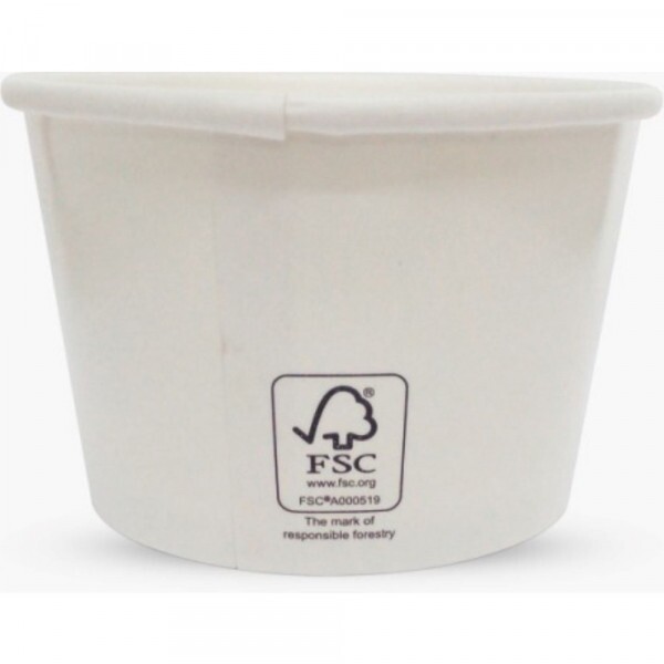 Pote De Papel Ecoline 240ml Pacote Com 25 Unidades
