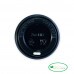 Tampa Plastica Preta Para Copo Ecoline 180ml Pacote Com 50 Unidades