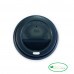 Tampa Plastica Preta Para Copo Ecoline 240ml - 300ml Pacote Com 50 Unidades