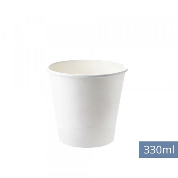 Copo De Papel Branco 330ml Monouso - Pacote Com 50 Unidades Copo De Papel Branco 330ml Monouso - Pacote Com 50 Unidades