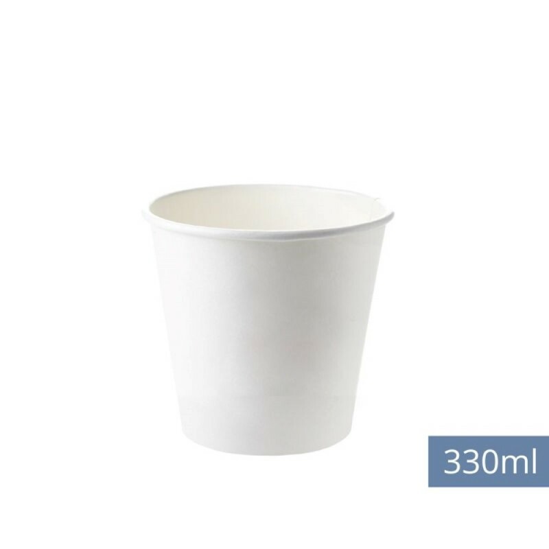 Copo De Papel Branco 330ml Monouso - Pacote Com 50 Unidades Copo De Papel Branco 330ml Monouso - Pacote Com 50 Unidades